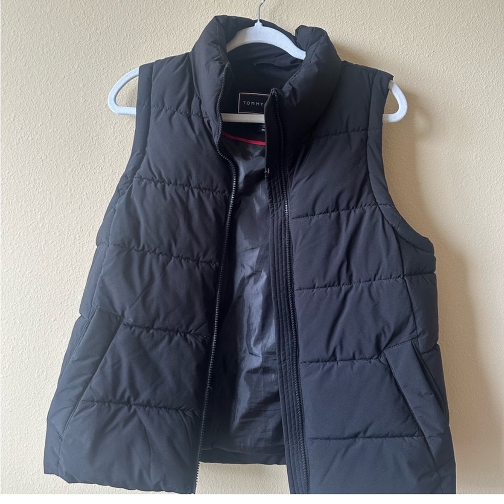 Tommy Hilfiger Black Quilted Vest